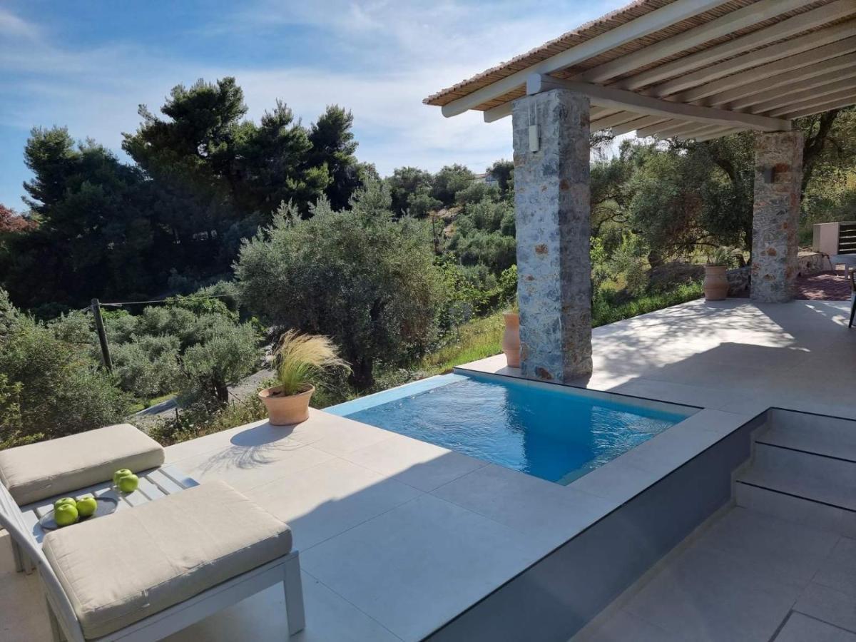 Stone Build Suite With Private Pool Kolios Exterior foto