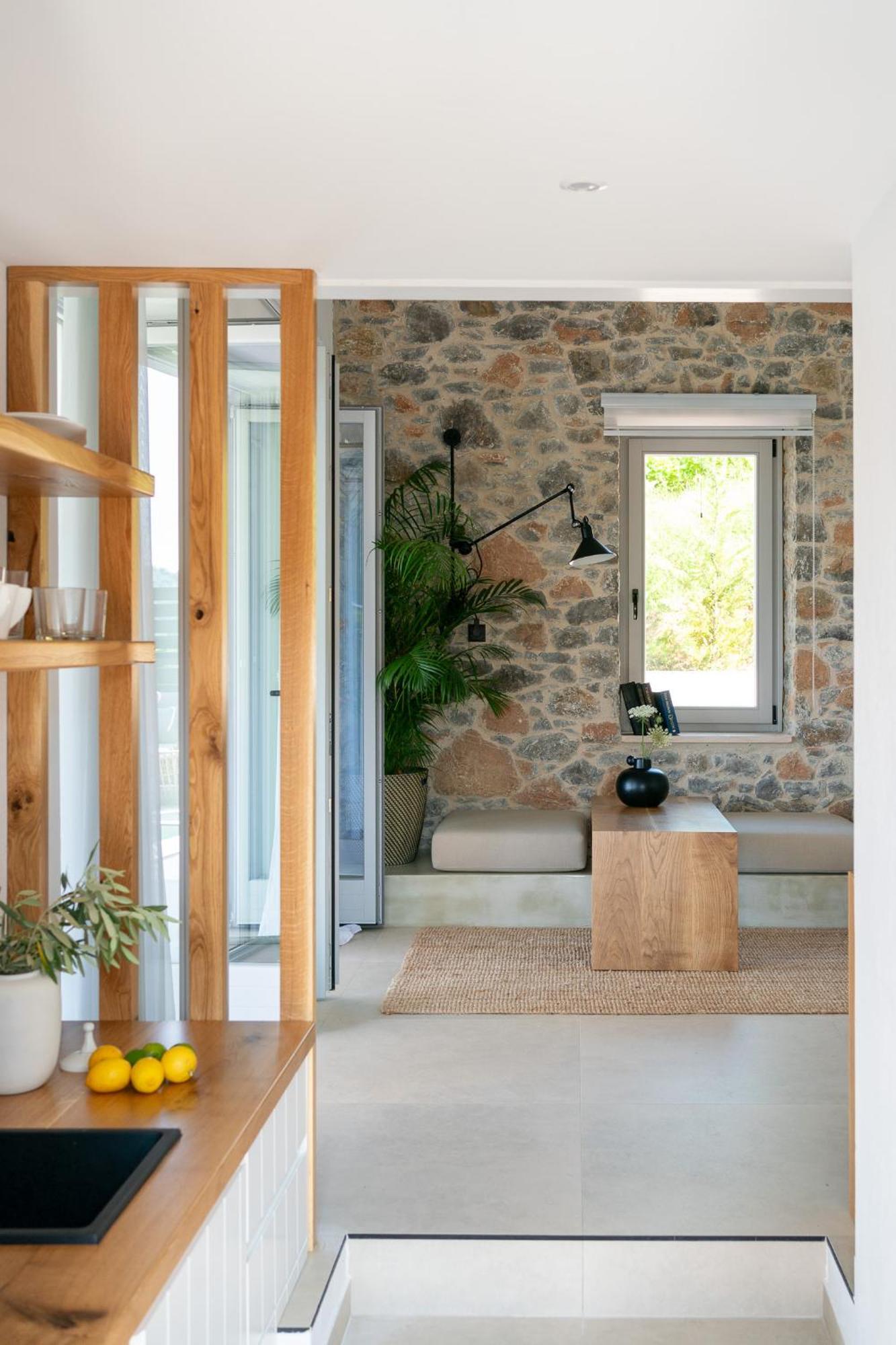Stone Build Suite With Private Pool Kolios Exterior foto